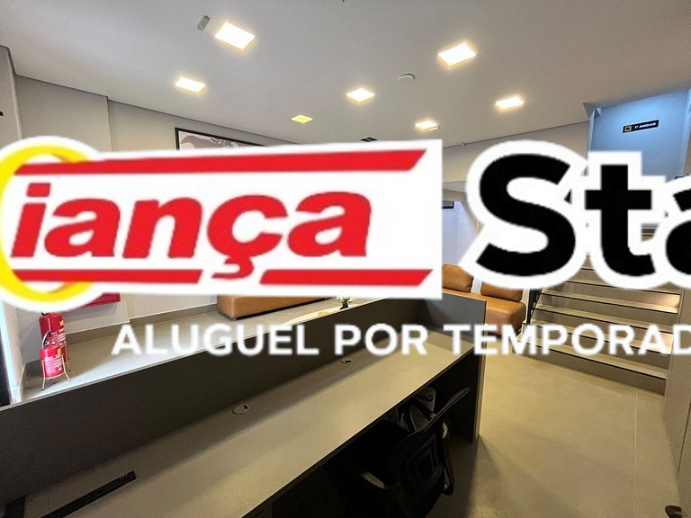 Studio moderno próximo ao Aeroporto GRU