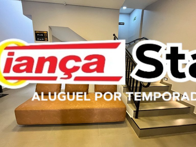 Studio moderno próximo ao Aeroporto GRU