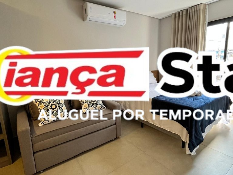 Studio moderno próximo ao Aeroporto GRU