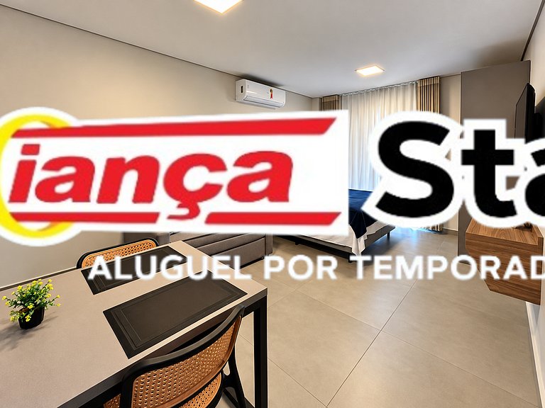 Studio moderno próximo ao Aeroporto GRU